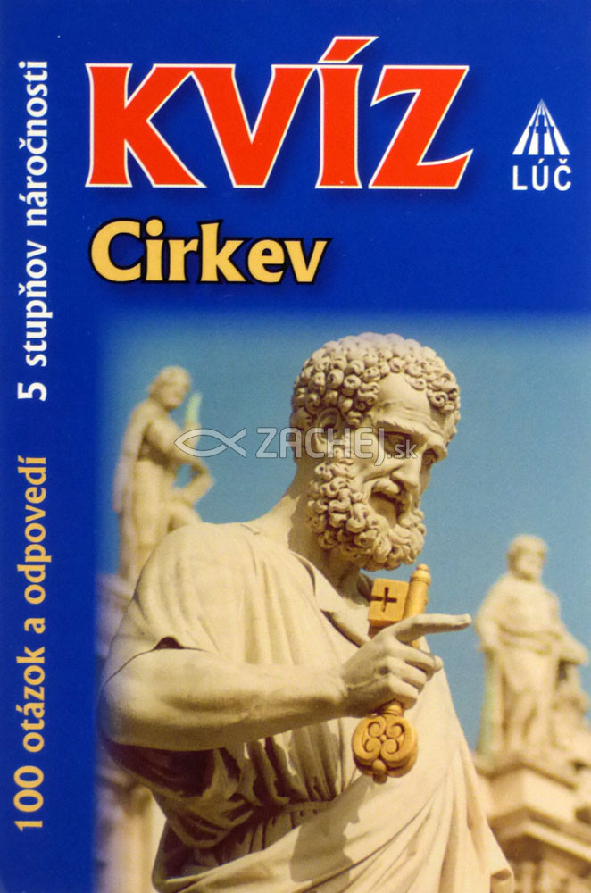 Kvíz Cirkev - 100 otázok a odpovedí, 5 stupňov náročnosti | 1,94 € - obrázok Kvíz Cirkev - 100 otázok a odpovedí, 5 stupňov náročnosti