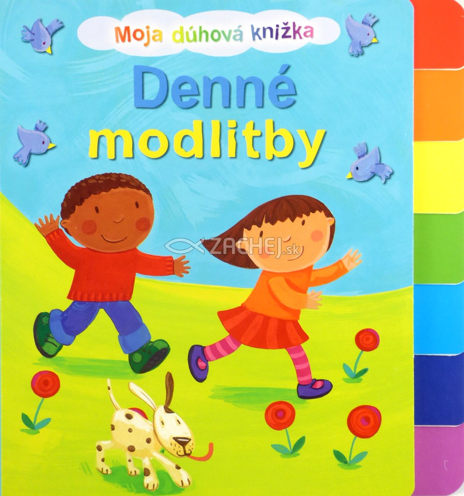 Denné modlitby (leporelo) - Moja dúhová knižka | Su Boxová | 3,59 € - obrázok Denné modlitby (leporelo) - Moja dúhová knižka