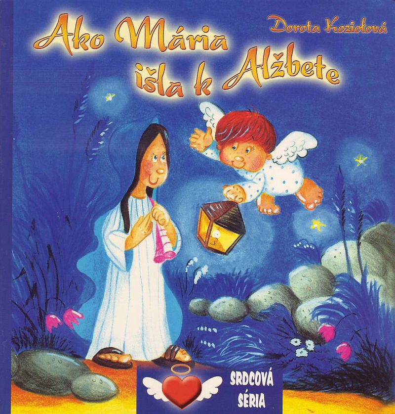 Ako Mária išla k Alžbete - Leporelo | Dorota Koziolová | 3,40 € - obrázok Ako Mária išla k Alžbete - Leporelo