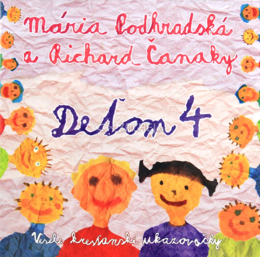 CD: Deťom 4 - Veselé kresťanské ukazovačky | Richard Čanaky Mária Podhradská | 9,41 € - obrázok CD: Deťom 4 - Veselé kresťanské ukazovačky