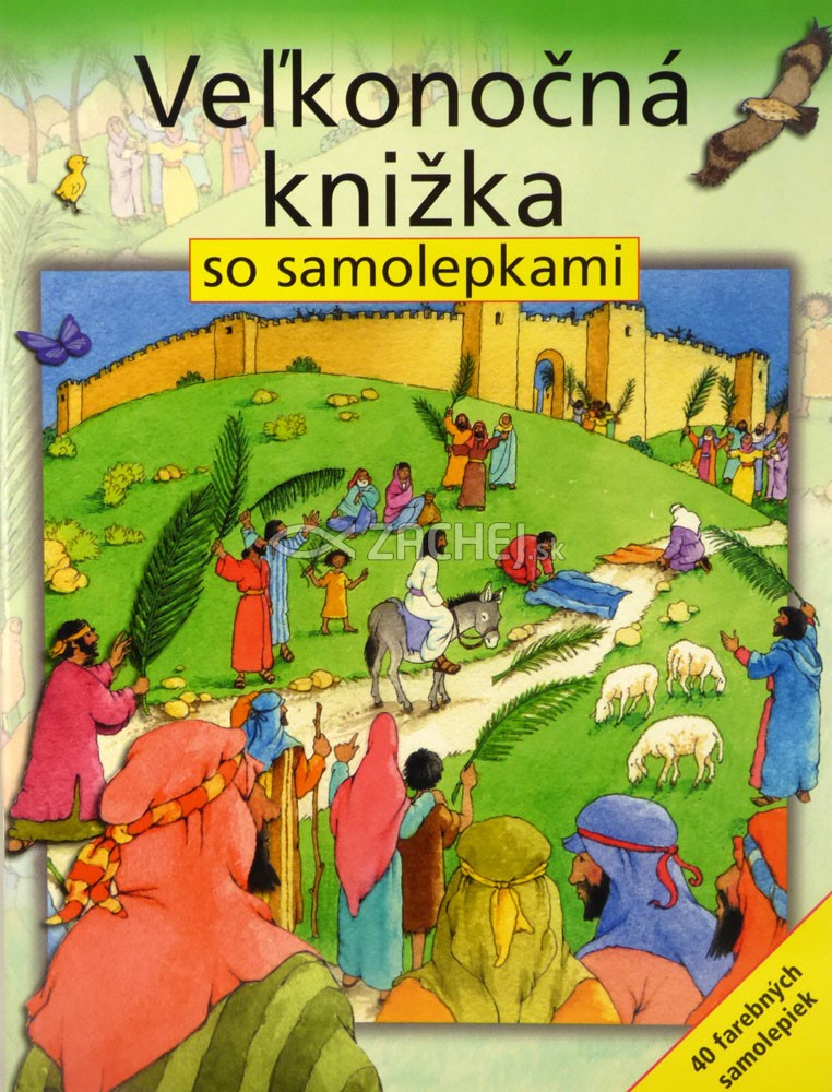 Veľkonočná knižka so samolepkami | Sally Ann Wrightová | 3,49 € - obrázok Veľkonočná knižka so samolepkami