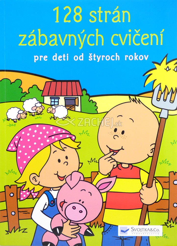 128 strán zábavných cvičení pre deti od štyroch rokov | 5,90 € - obrázok 128 strán zábavných cvičení pre deti od štyroch rokov