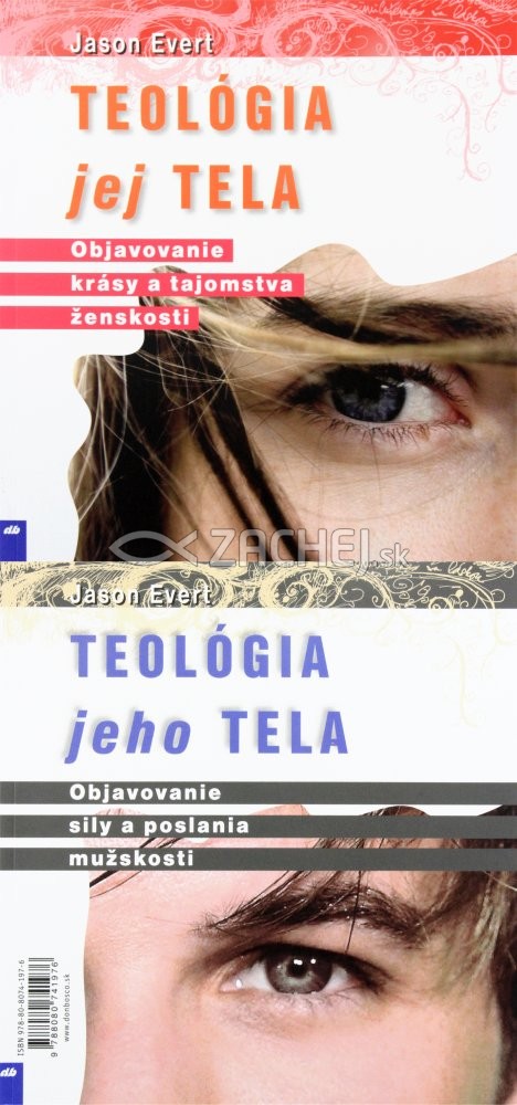 Teológia jeho / jej tela - Objavovanie sily a poslania mužskosti / Objavovanie krásy a tajomstva ženskosti | Jason Evert | 6,79 € - obrázok Teológia jeho / jej tela - Objavovanie sily a poslania mužskosti / Objavovanie krásy a tajomstva ženskosti
