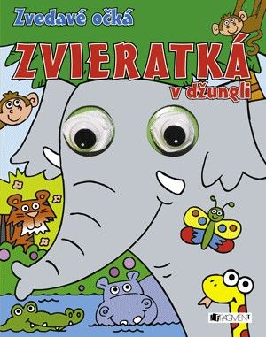 Zvieratká v džungli - Zvedavé očká | 6,78 € - obrázok Zvieratká v džungli - Zvedavé očká