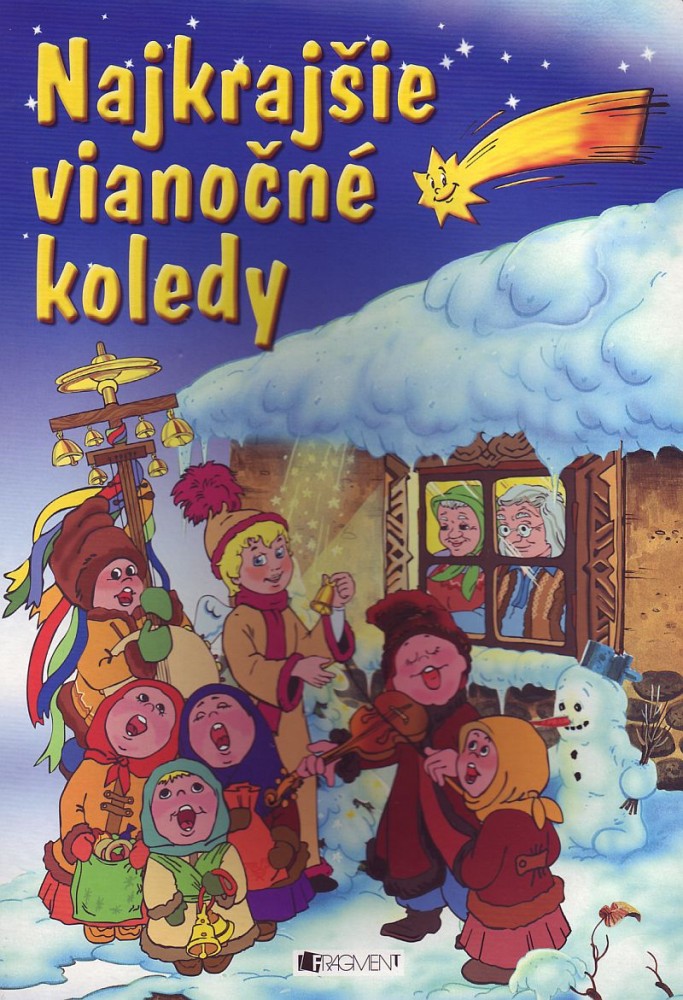 Najkrajšie vianočné koledy - leporelo | 4,80 € - obrázok Najkrajšie vianočné koledy - leporelo