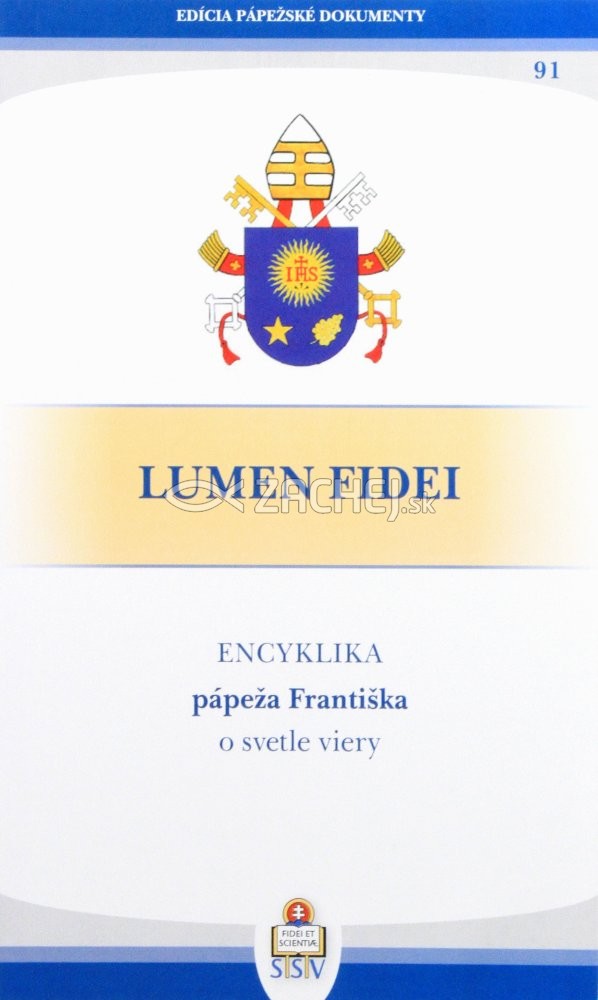 Lumen fidei - Encyklika pápeža Františka o svetle viery | Svätý Otec František | 2,00 € - obrázok Lumen fidei - Encyklika pápeža Františka o svetle viery