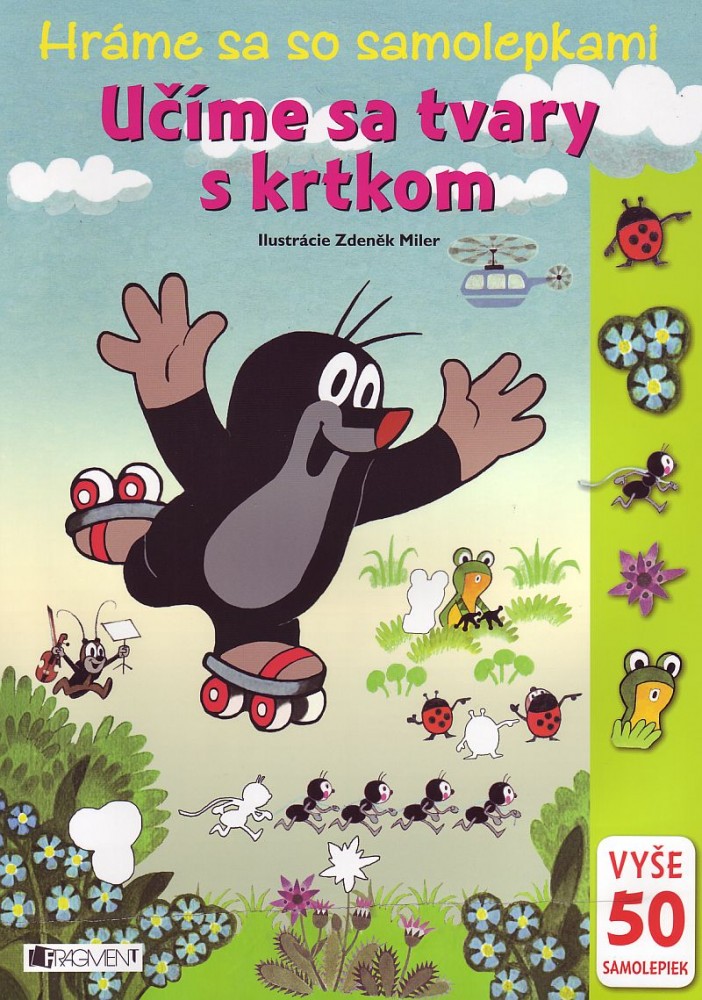 Učíme sa tvary s krtkom - Hráme sa so samolepkami | 2,90 € - obrázok Učíme sa tvary s krtkom - Hráme sa so samolepkami
