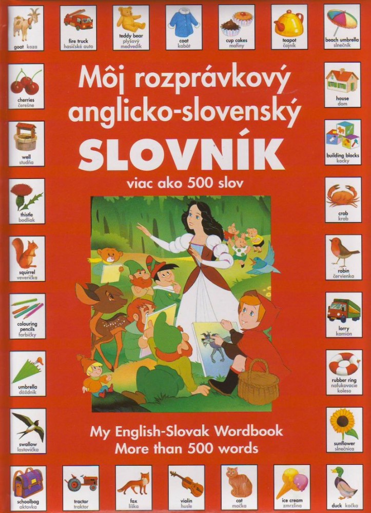Môj rozprávkový anglicko-slovenský slovník - viac ako 500 slov | Van Gool | 4,80 € - obrázok Môj rozprávkový anglicko-slovenský slovník - viac ako 500 slov