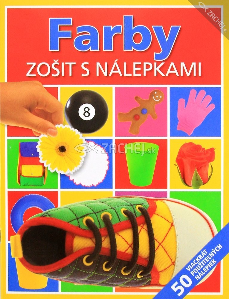 Farby - Zošit s nálepkami | Zuzana Šeršeňová (ed.) | 1,99 € - obrázok Farby - Zošit s nálepkami