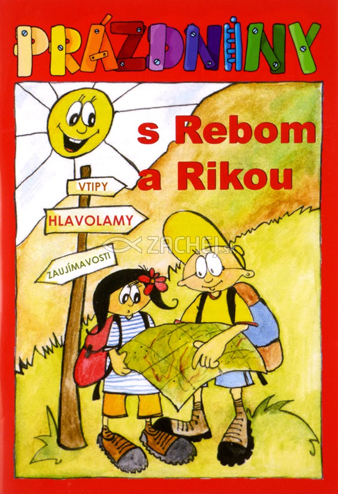 Prázdniny s Rebom a Rikou | Katarína Jantáková | 0,68 € - obrázok Prázdniny s Rebom a Rikou