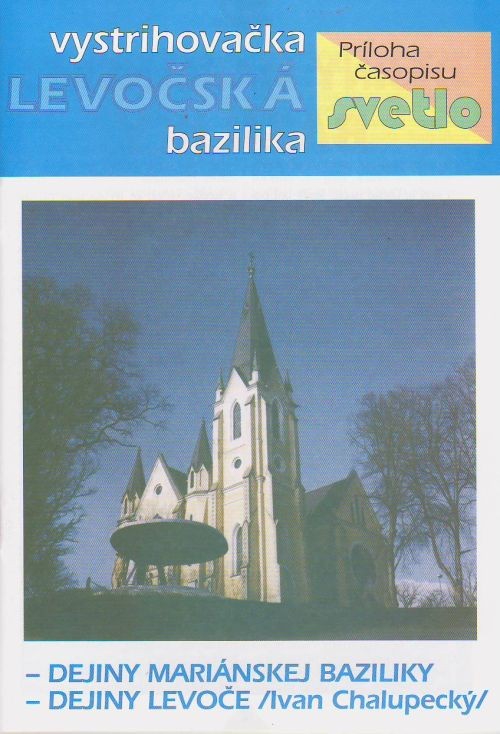 Levočská bazilika - Vystrihovačka | 0,33 € - obrázok Levočská bazilika - Vystrihovačka
