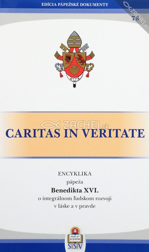 Caritas in veritate - O integrálnom ľudskom rozvoji v láske a v pravde | Benedikt XVI. | 3,00 € - obrázok Caritas in veritate - O integrálnom ľudskom rozvoji v láske a v pravde
